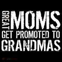 Great Moms Get Promoted To Grandmas Women's Hoodie thumb 2