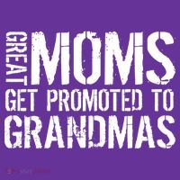 Great Moms Get Promoted To Grandmas T-Shirt thumb 7