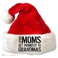 Great Moms Get Promoted To Grandmas Santa Hat thumb 0