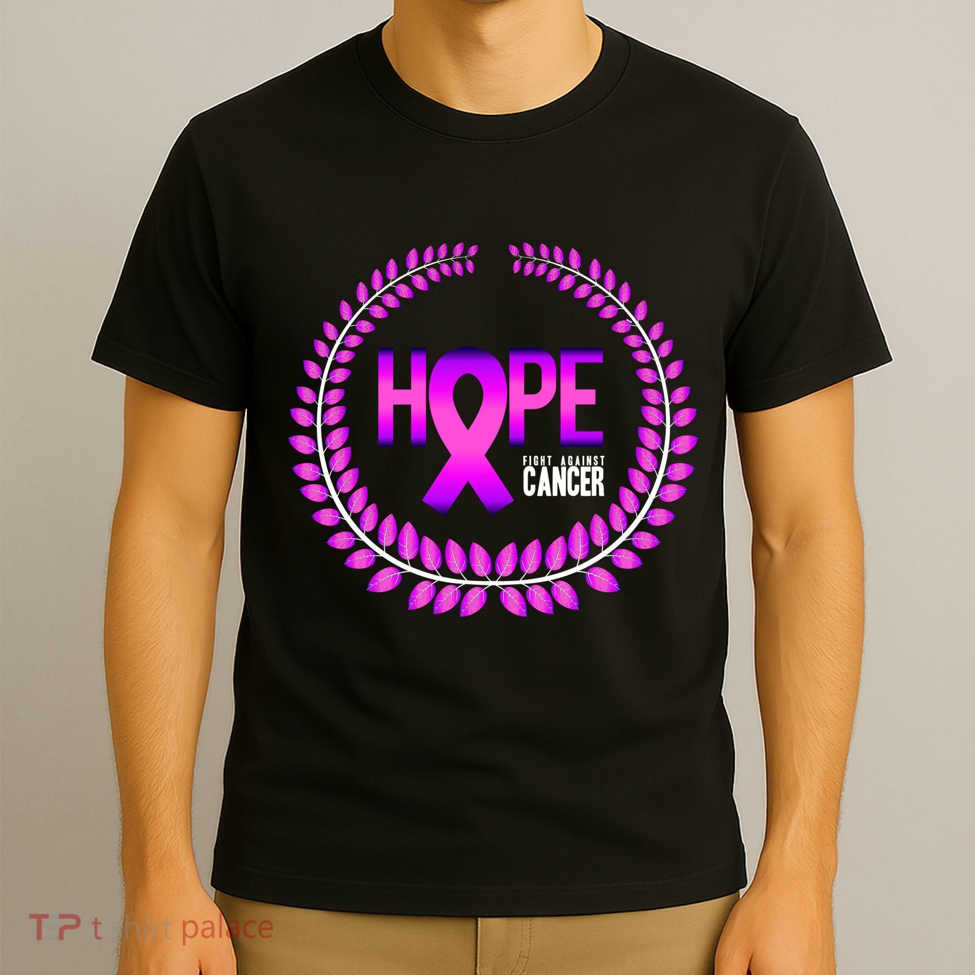 Great Seal Of Hope Breast Cancer Ribbon T-Shirt