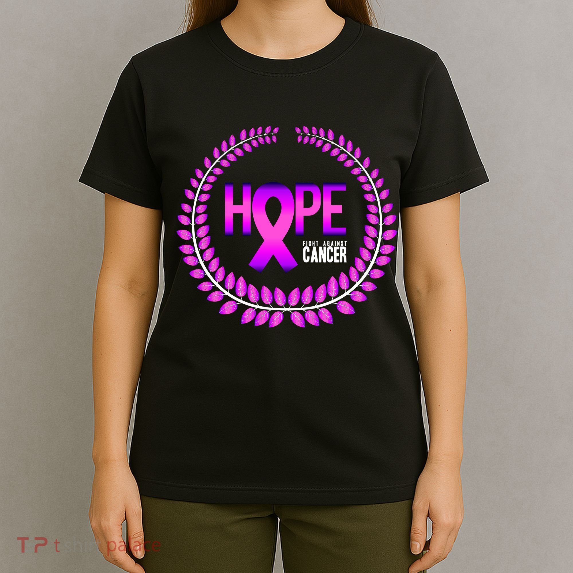 Great Seal Of Hope Breast Cancer Ribbon T-Shirt