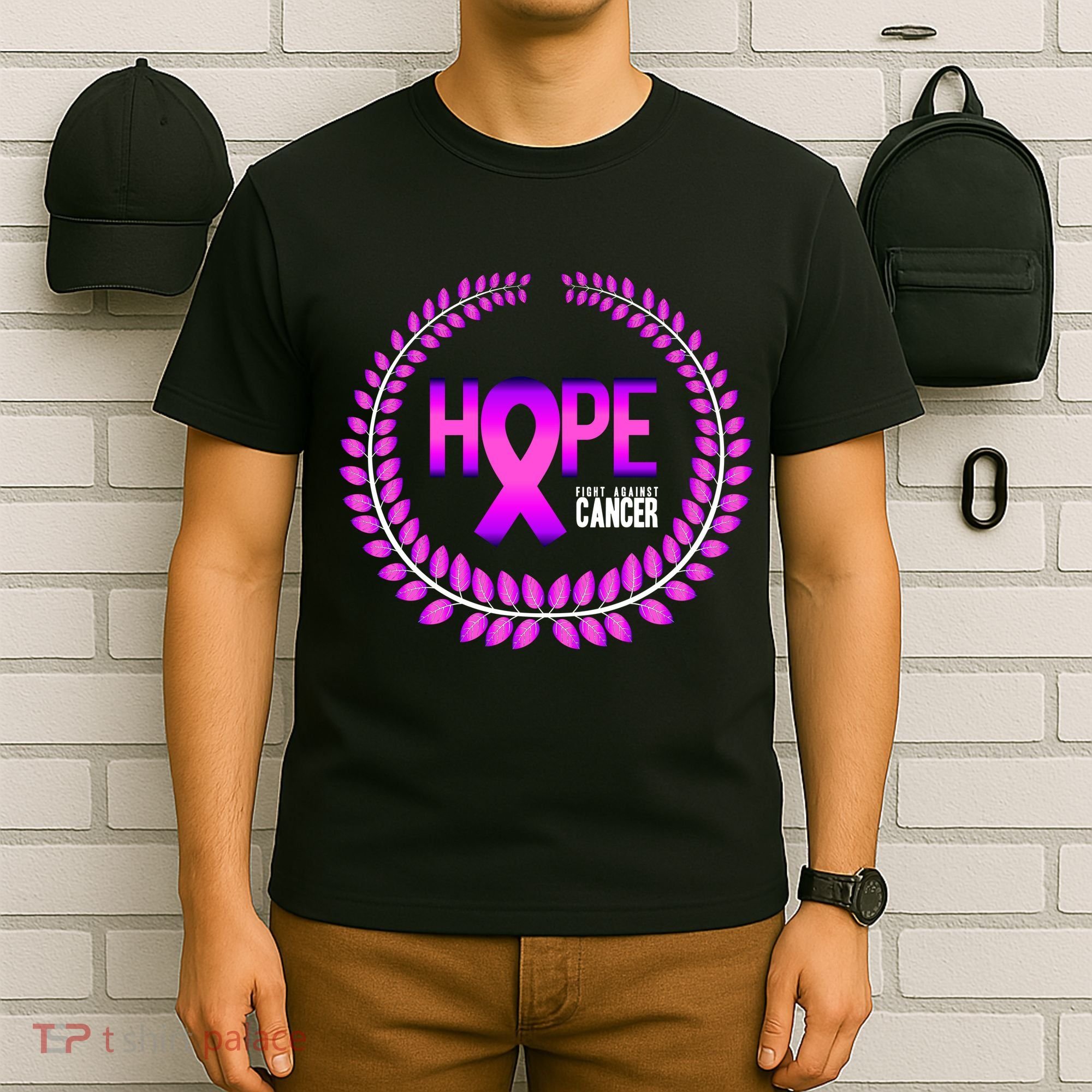 Great Seal Of Hope Breast Cancer Ribbon T-Shirt