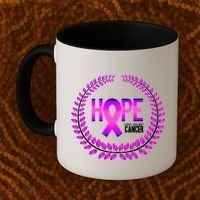 Great Seal Of Hope Breast Cancer Ribbon Coffee Mug thumb 2