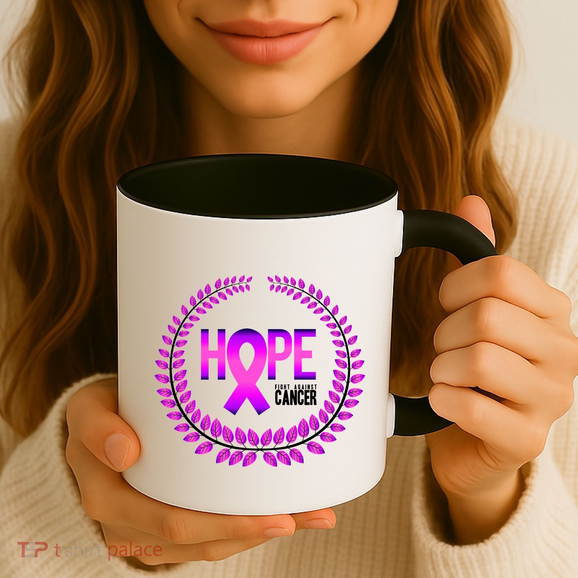 Great Seal Of Hope Breast Cancer Ribbon Coffee Mug