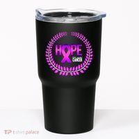 Great Seal Of Hope Breast Cancer Ribbon Tumbler thumb 0