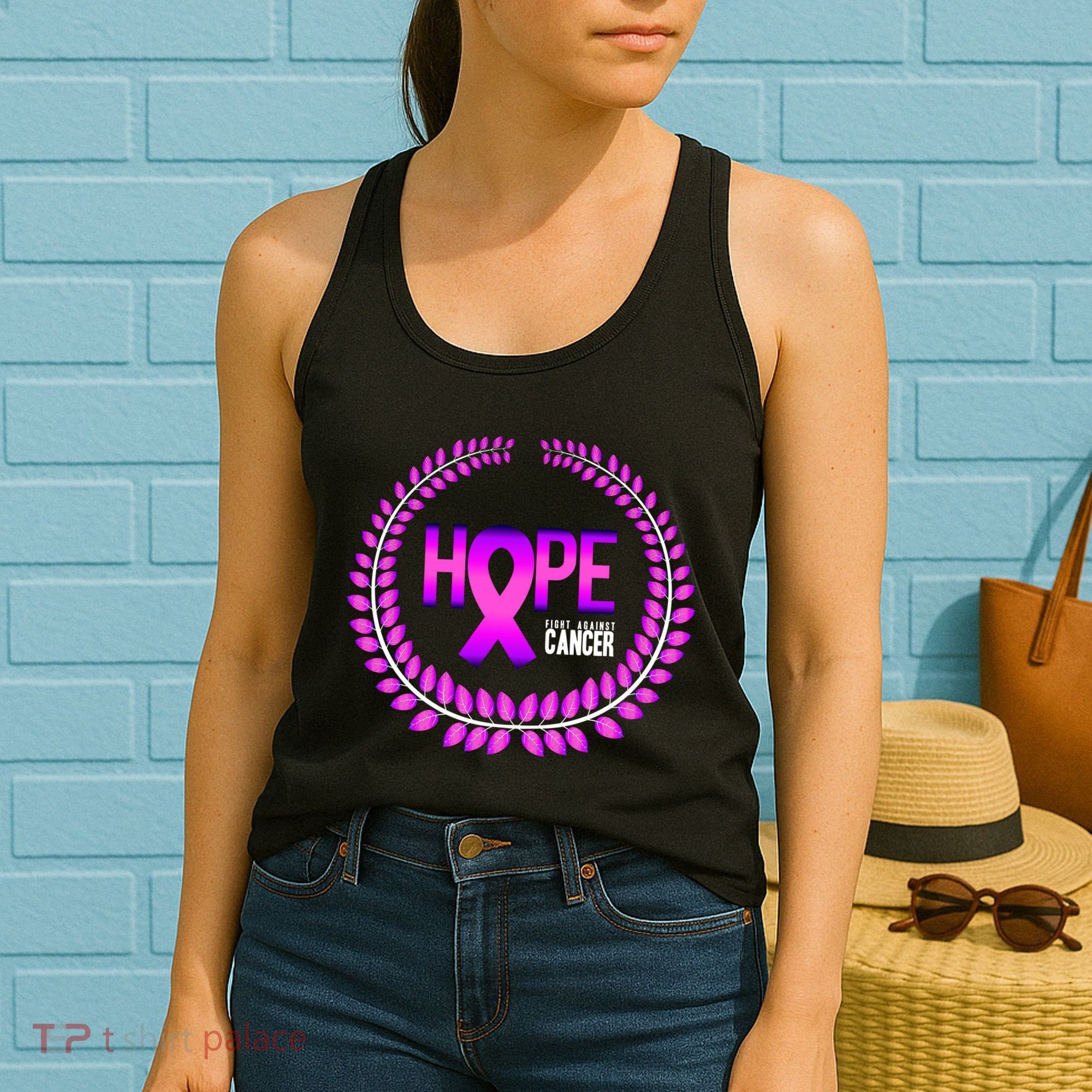 Great Seal Of Hope Breast Cancer Ribbon Women's Tank Top