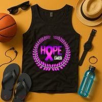 Great Seal Of Hope Breast Cancer Ribbon Tank Top thumb 4
