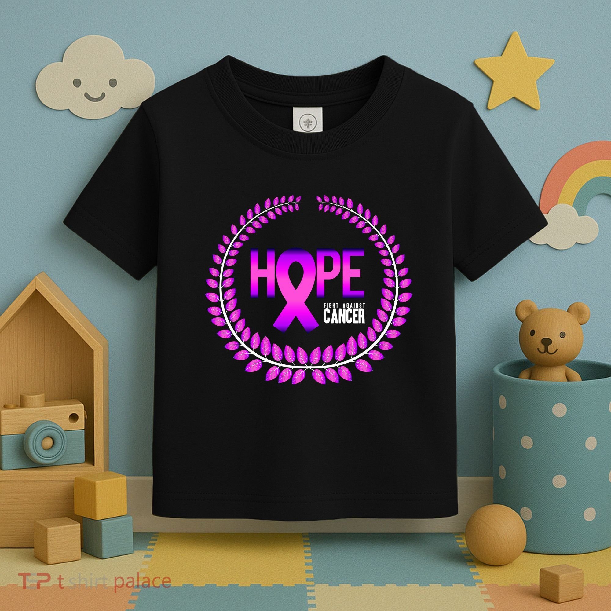 Great Seal Of Hope Breast Cancer Ribbon Toddler T-Shirt
