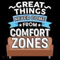 Great Things Never Come From Comfort Zones Women's Hoodie thumb 2