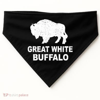 Great White Buffalo USA-Made Doggie Bandana