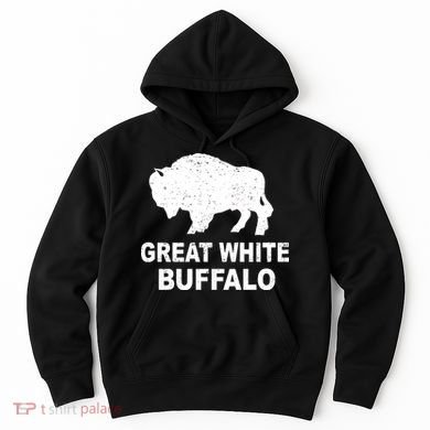 Great White Buffalo Hoodie