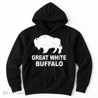 Great White Buffalo Hoodie thumb 0
