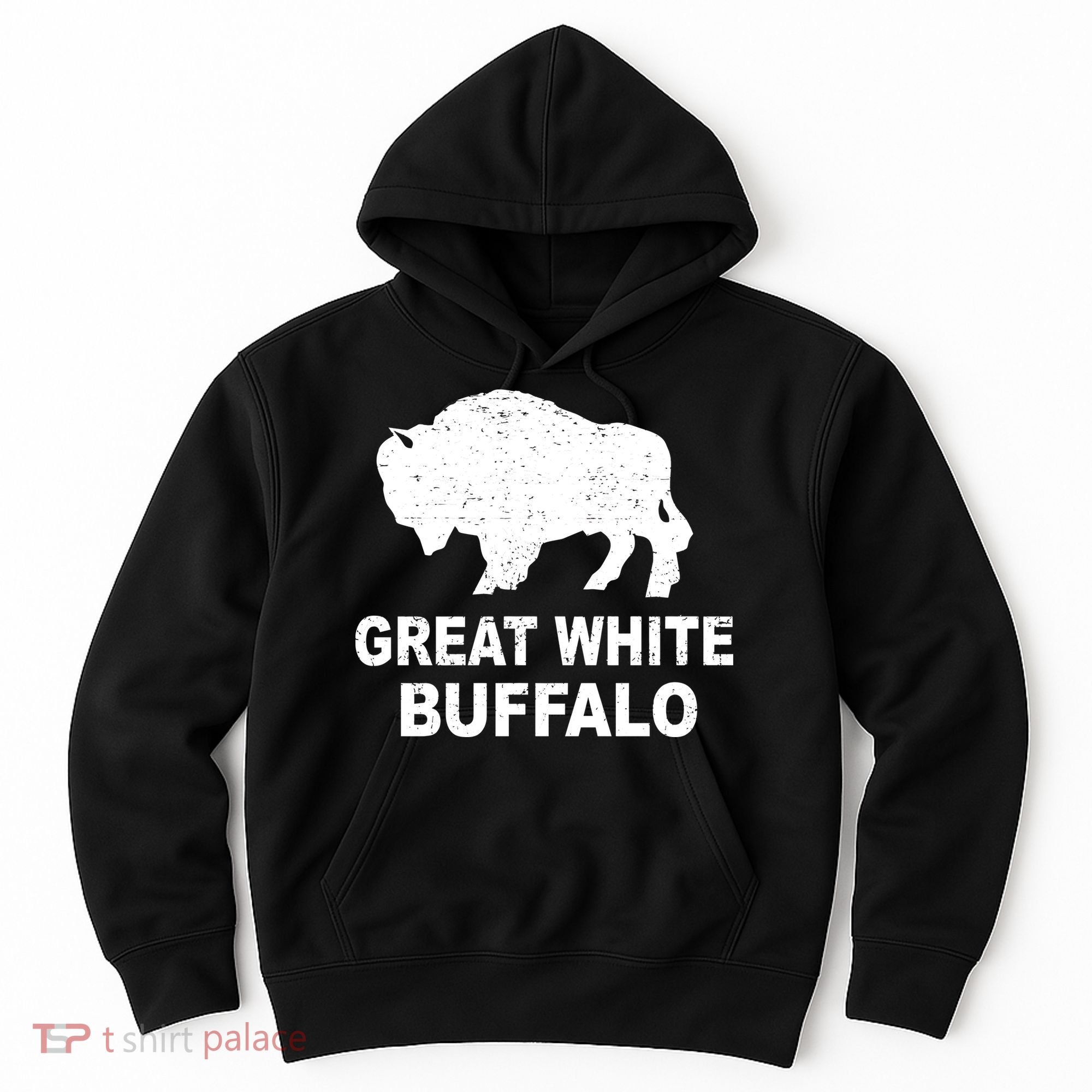 Great White Buffalo Hoodie
