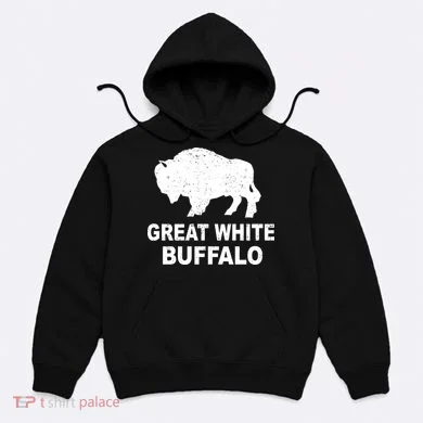 Great White Buffalo Hoodie