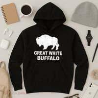 Great White Buffalo Hoodie thumb 3
