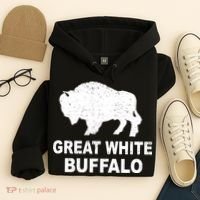 Great White Buffalo Hoodie thumb 4