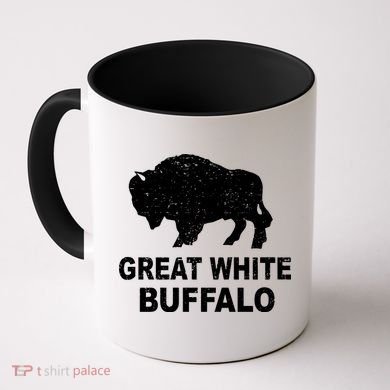 Great White Buffalo Coffee Mug