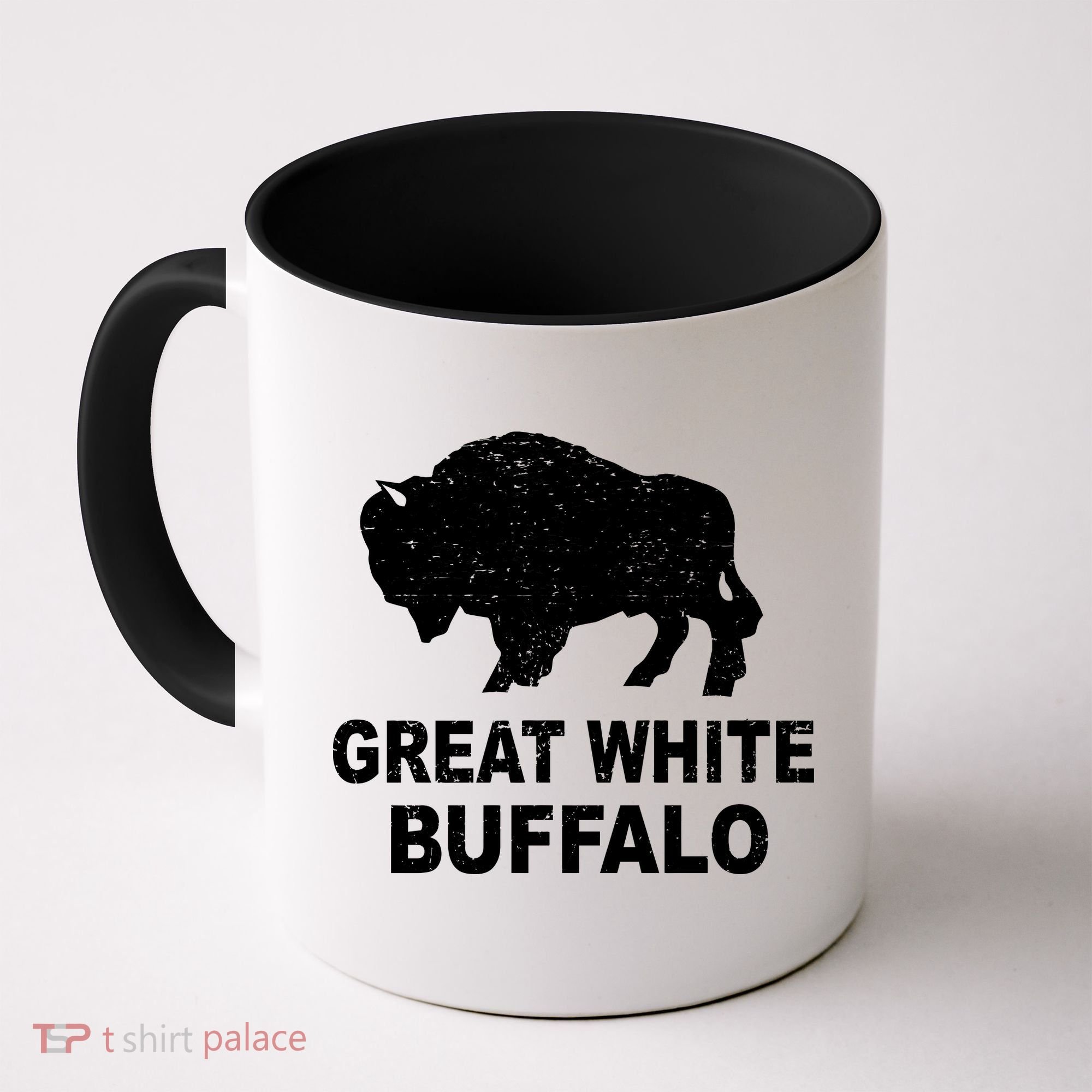 Great White Buffalo Coffee Mug