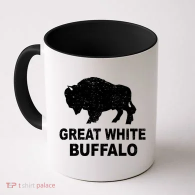 Great White Buffalo Coffee Mug