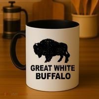 Great White Buffalo Coffee Mug thumb 4