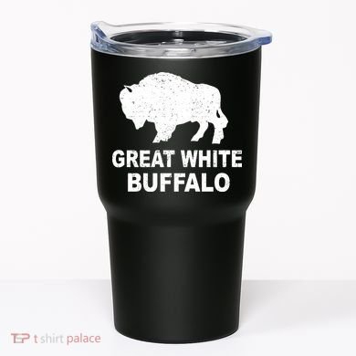 Great White Buffalo Tumbler