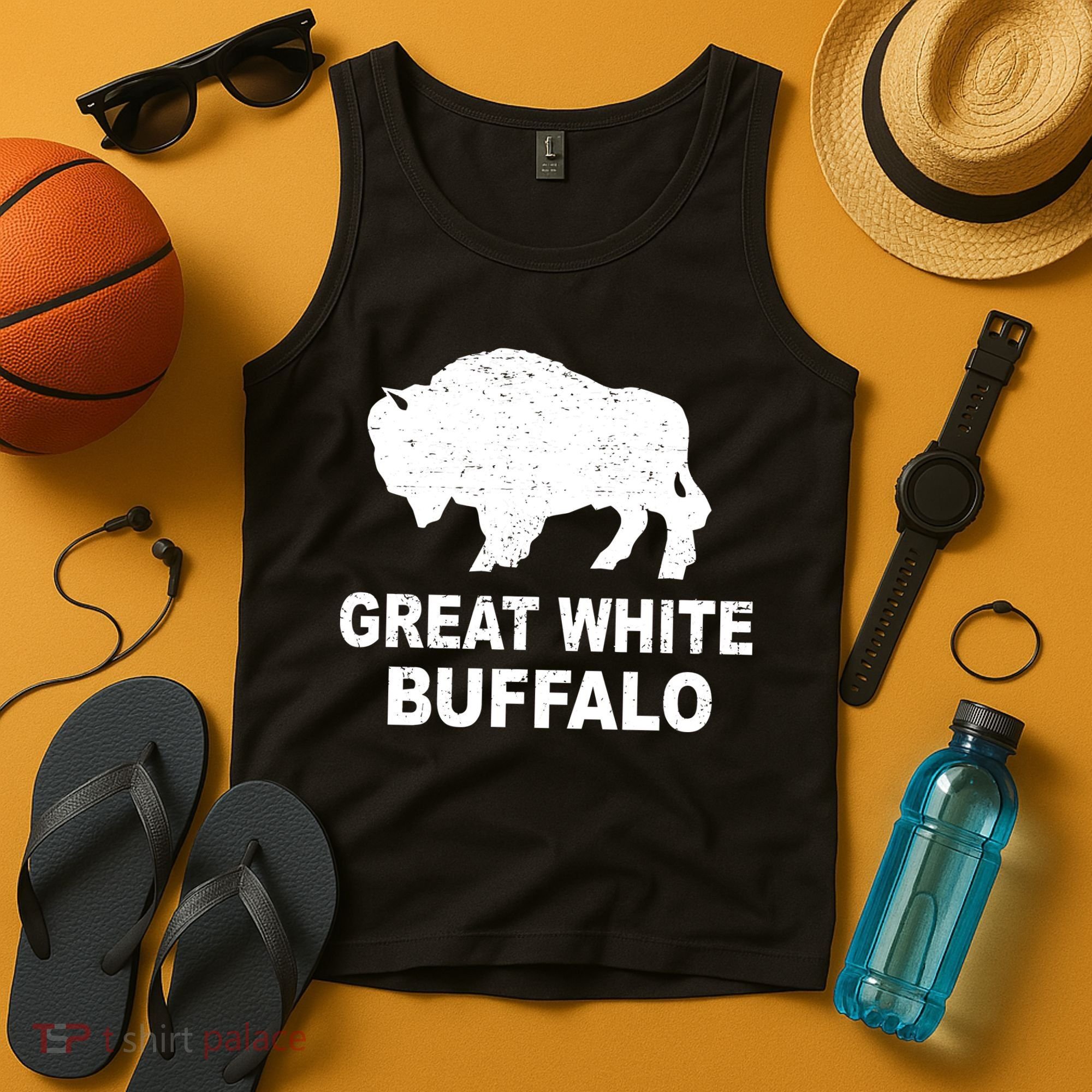 Great White Buffalo Tank Top