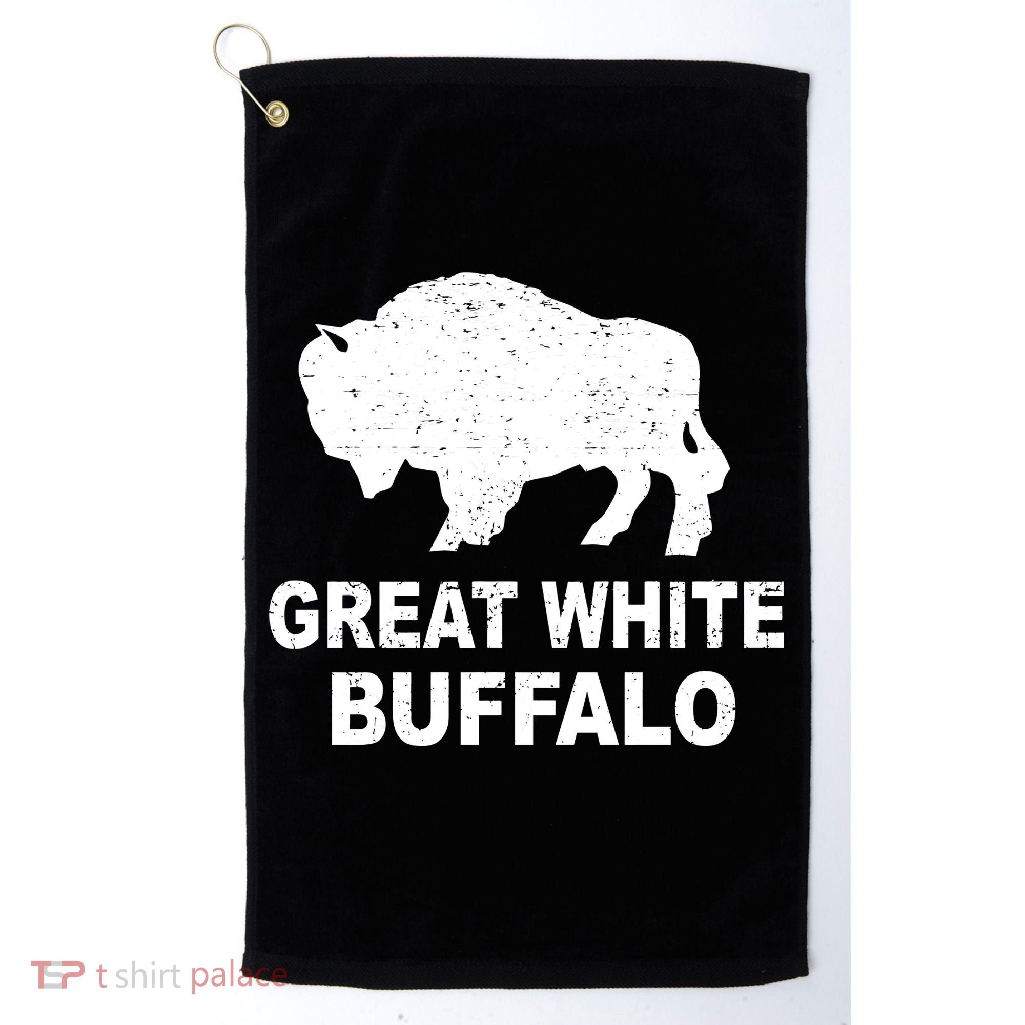 Great White Buffalo Golf Towel