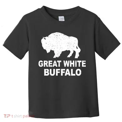 Great White Buffalo Toddler T-Shirt