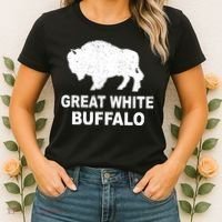 Great White Buffalo Women's T-Shirt thumb 2