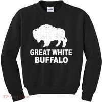 Great White Buffalo Kids Sweatshirt thumb 0
