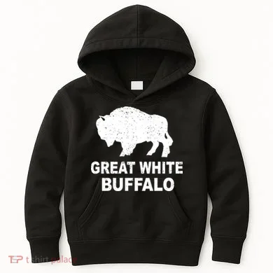 Great White Buffalo Kids Hoodie