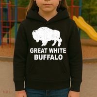 Great White Buffalo Kids Hoodie thumb 3