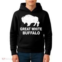 Great White Buffalo Kids Hoodie thumb 4