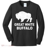 Great White Buffalo Kids Long Sleeve Shirt thumb 0