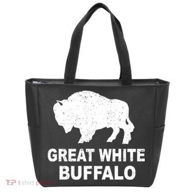 Great White Buffalo Tote Bag