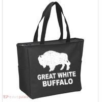 Great White Buffalo Tote Bag thumb 2