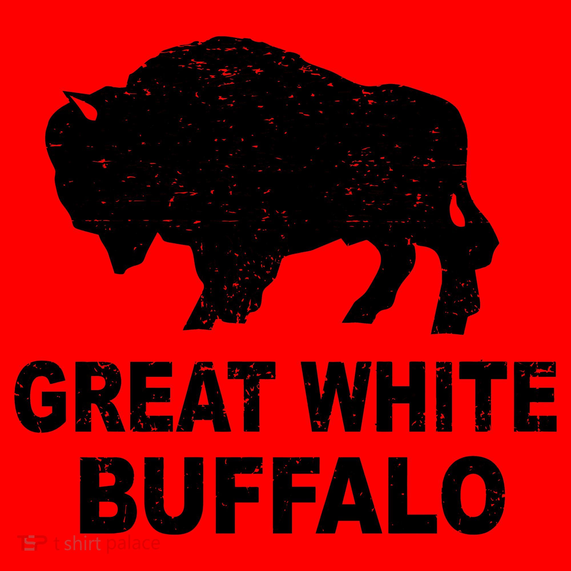 Great White Buffalo Santa Hat