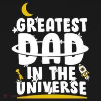 Greatest Dad In The Universe Backpack thumb 2