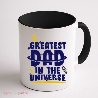 Greatest Dad In The Universe Coffee Mug back