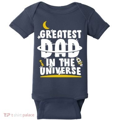 Greatest Dad In The Universe Baby Bodysuit