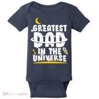 Greatest Dad In The Universe Baby Bodysuit thumb 0