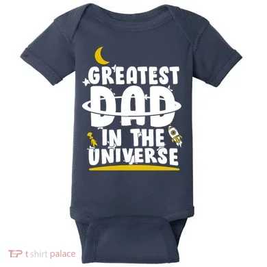 Greatest Dad In The Universe Baby Bodysuit