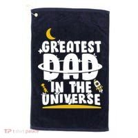 Greatest Dad In The Universe Golf Towel thumb 0