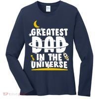 Greatest Dad In The Universe Women's Long Sleeve Shirt thumb 0
