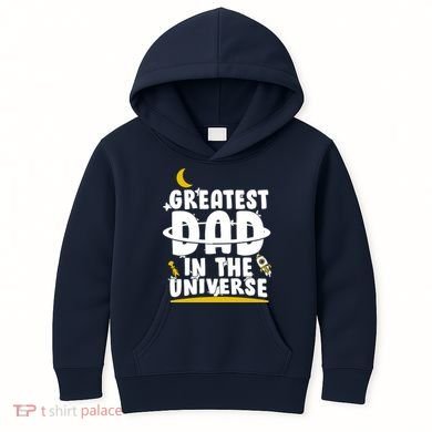 Greatest Dad In The Universe Kids Hoodie