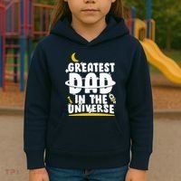 Greatest Dad In The Universe Kids Hoodie thumb 3
