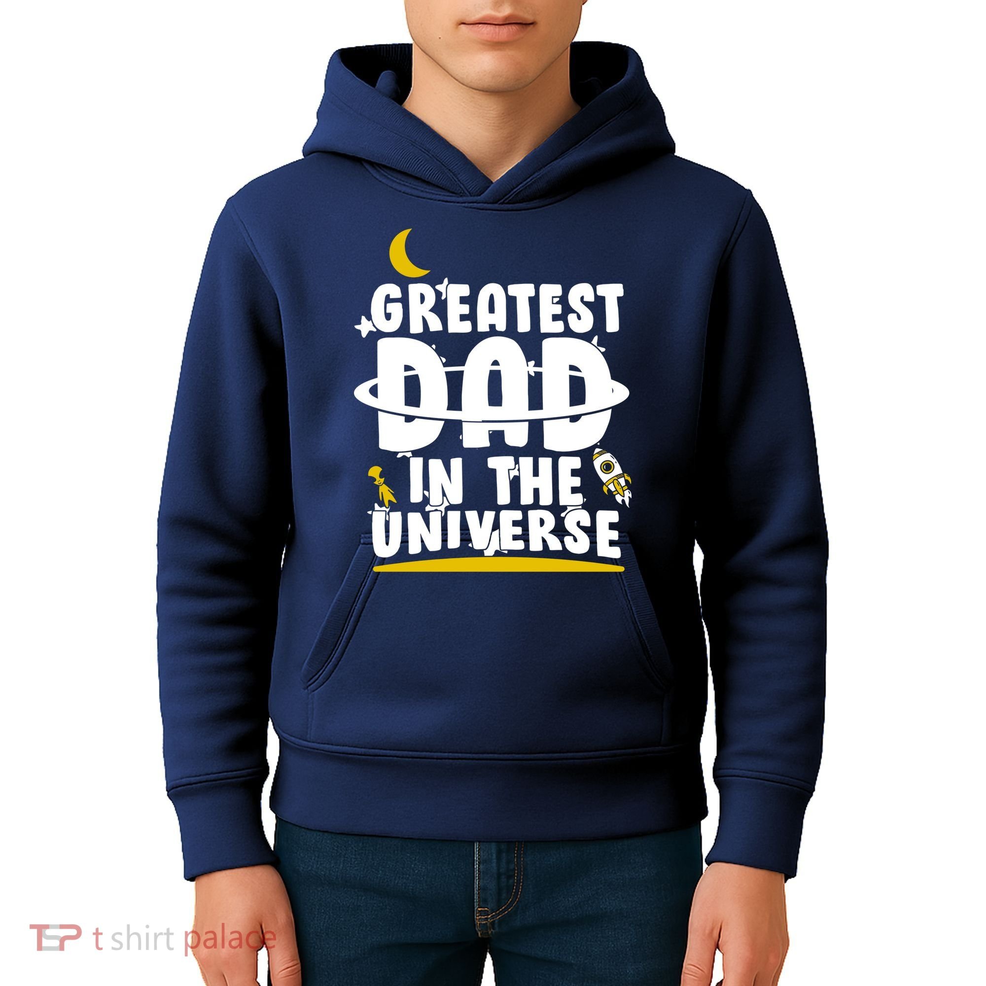 Greatest Dad In The Universe Kids Hoodie