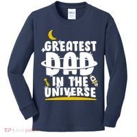Greatest Dad In The Universe Kids Long Sleeve Shirt thumb 0