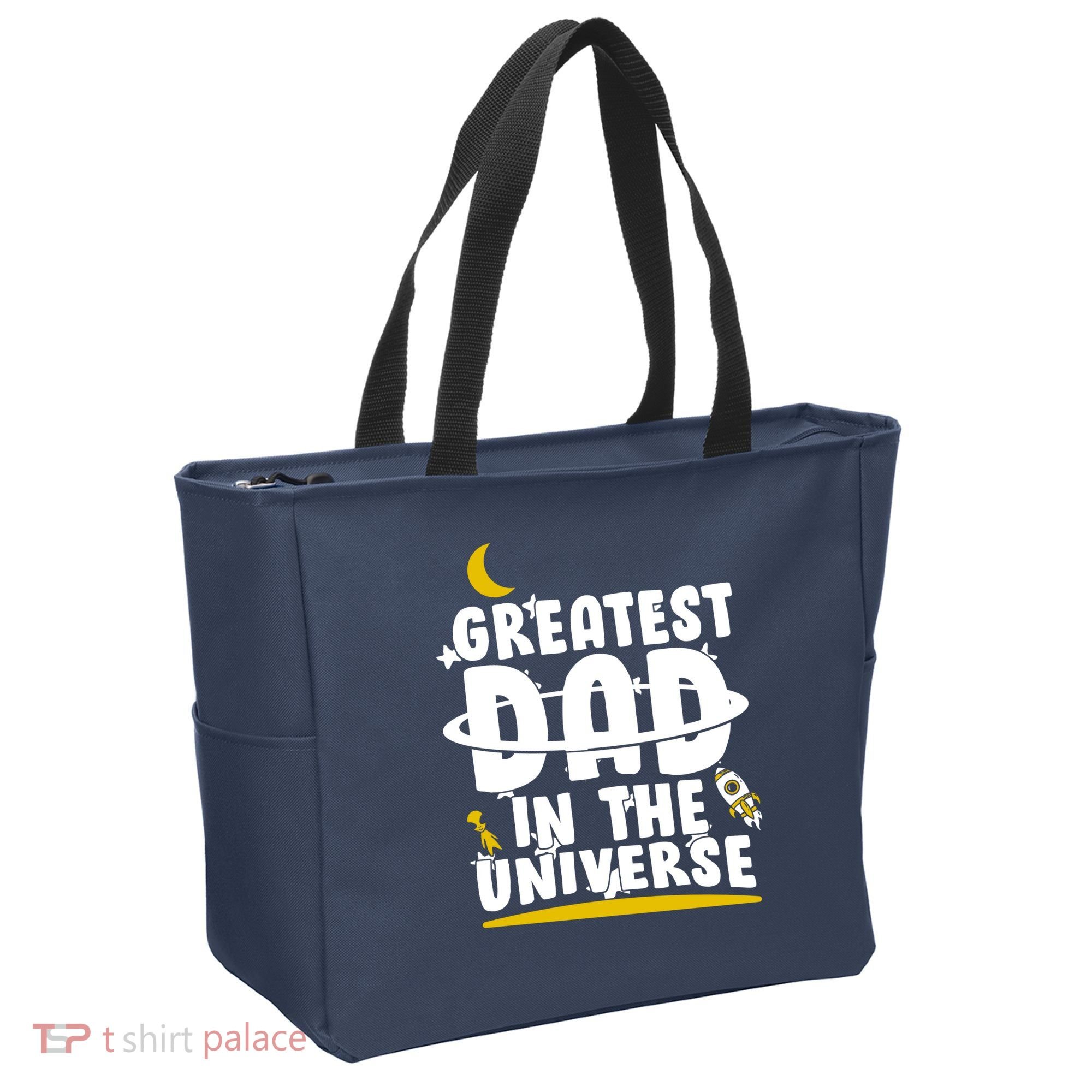 Greatest Dad In The Universe Tote Bag