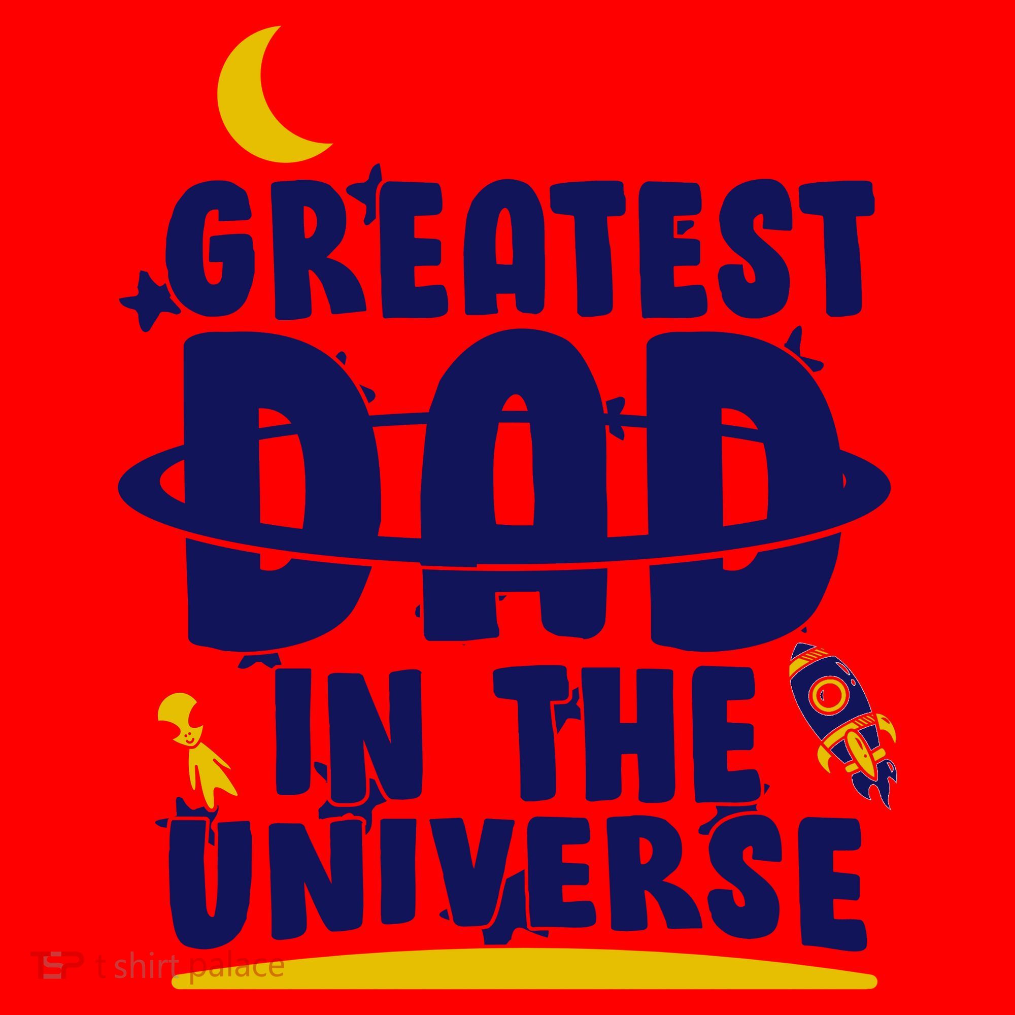 Greatest Dad In The Universe Santa Hat